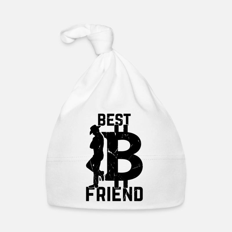 Bitcoin Meilleur ami Bitcoin Lover Bitcoins Bonnet bio Bébé