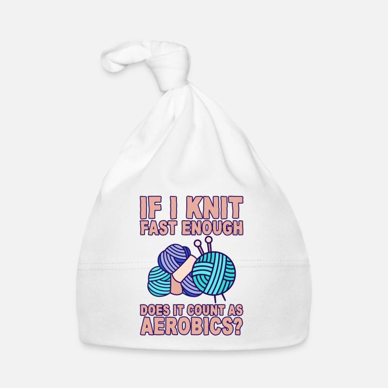 Si je tricote assez vite, est-ce que cela compte comme de l’aérobic 2 ? Bonnet bio Bébé
