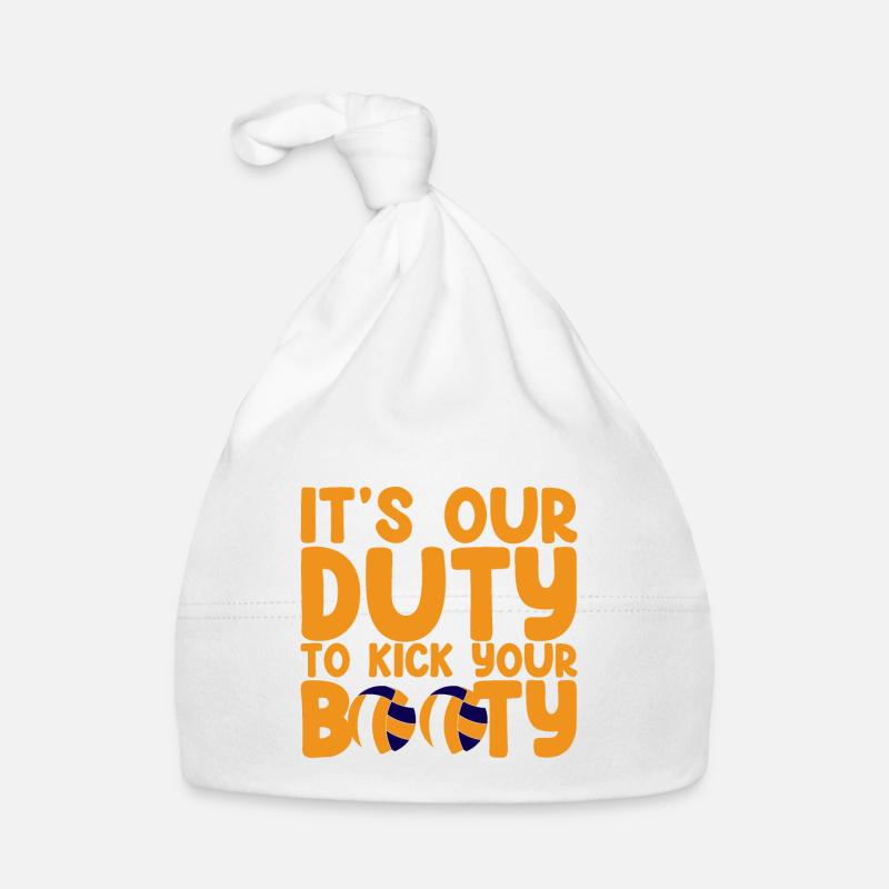 It's Our Duty To Kick Your Booty 2 Baby Bio-Mütze