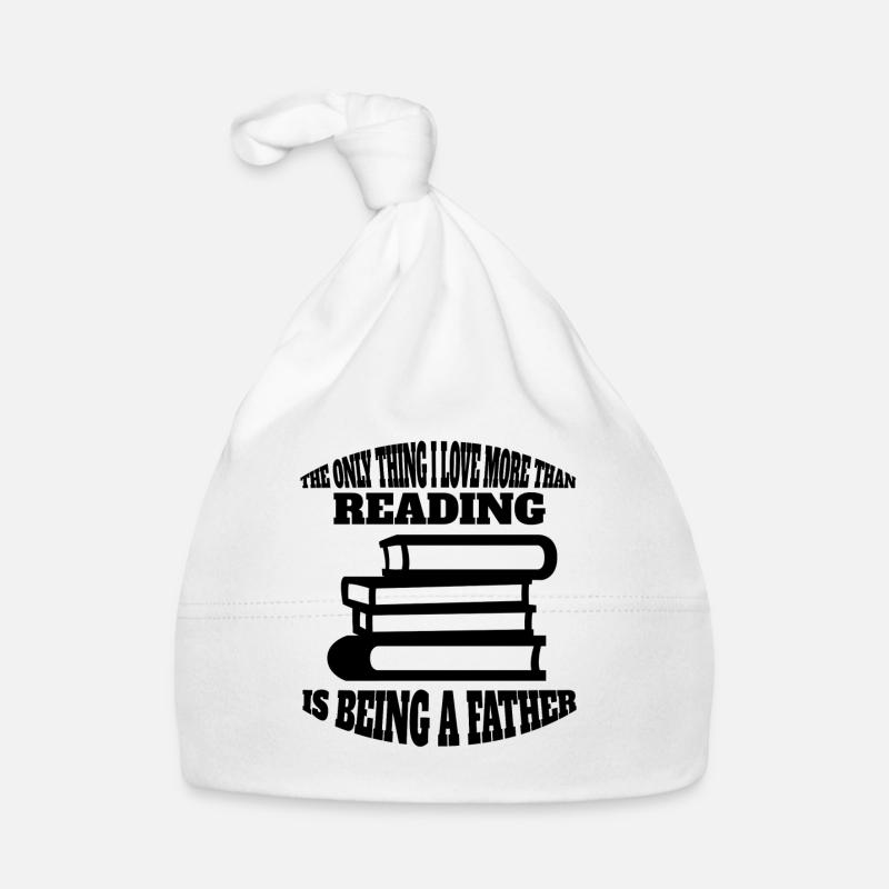 Read Books Readers Book Lovers Gift Book Organic Baby Cap