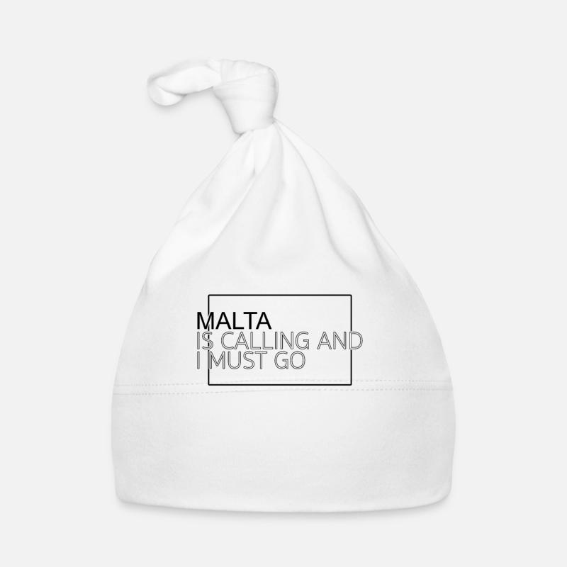 Malta Spruch Baby Bio-Mütze