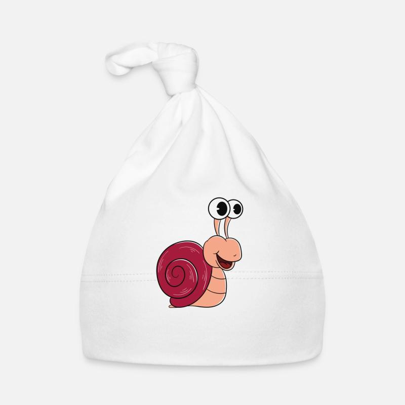 Schneckenflüsterer Baby Bio-Mütze