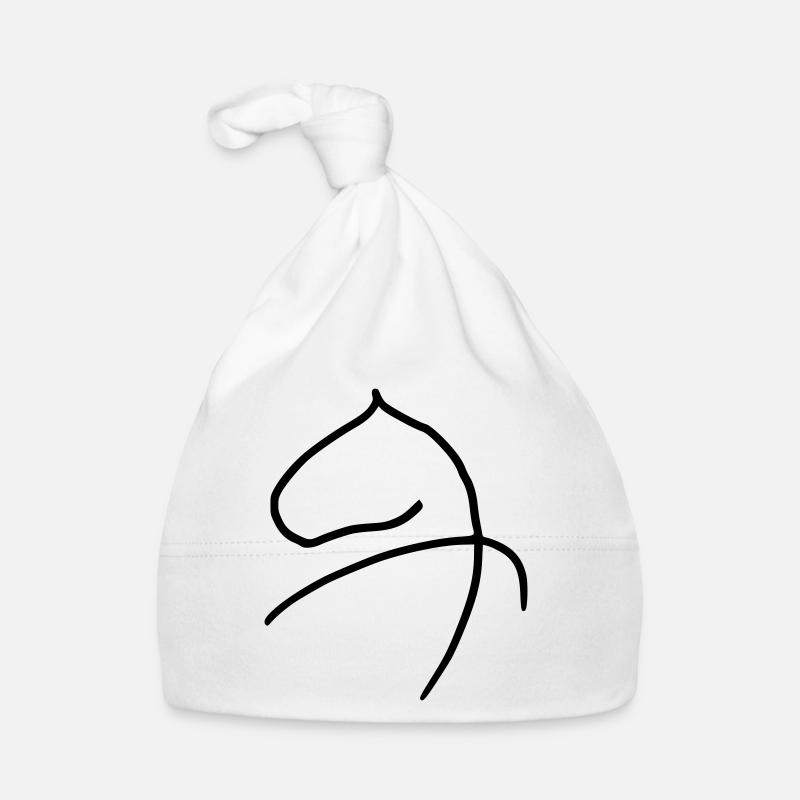 Horse Organic Baby Cap