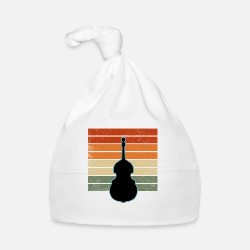 Kontrabass Baby Bio-Mütze