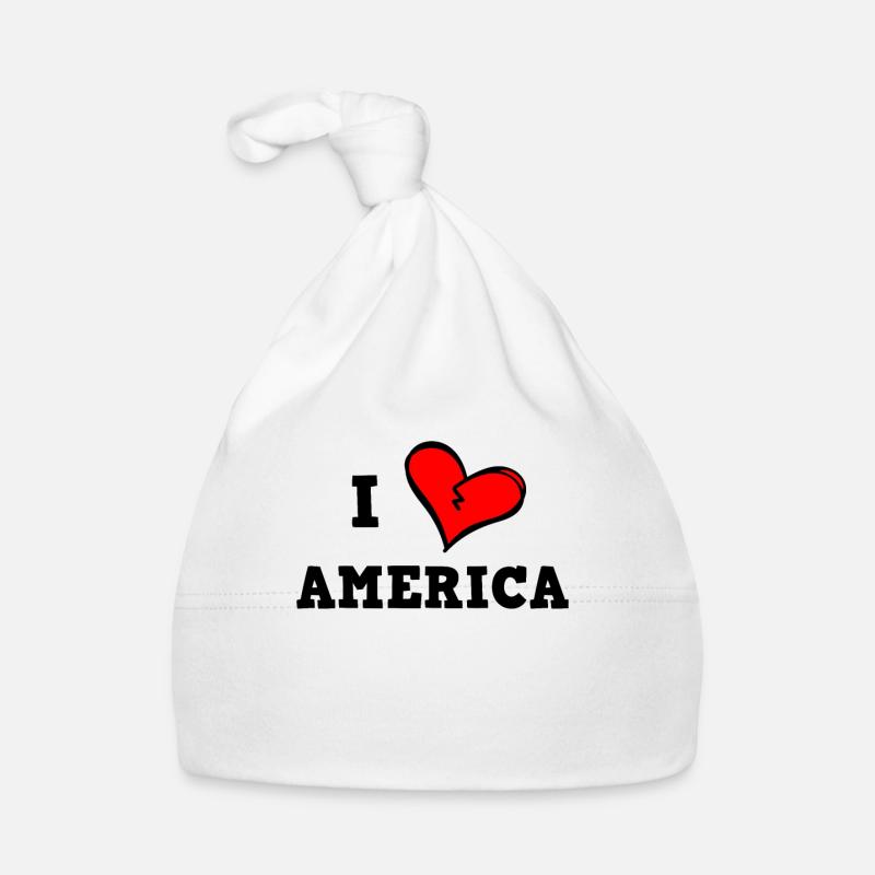 Ich liebe Amerika Baby Bio-Mütze