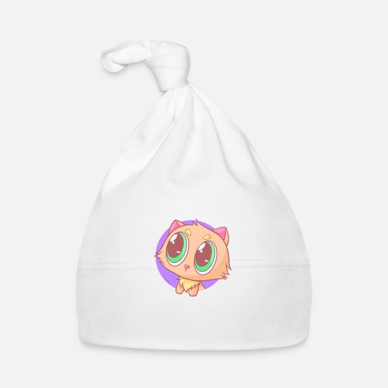 Juste un garçon qui aime les chats Bonnet bio Bébé