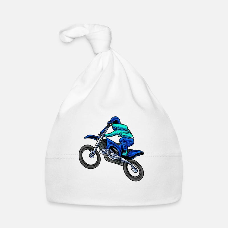 Cascadeur de motocross Bonnet bio Bébé