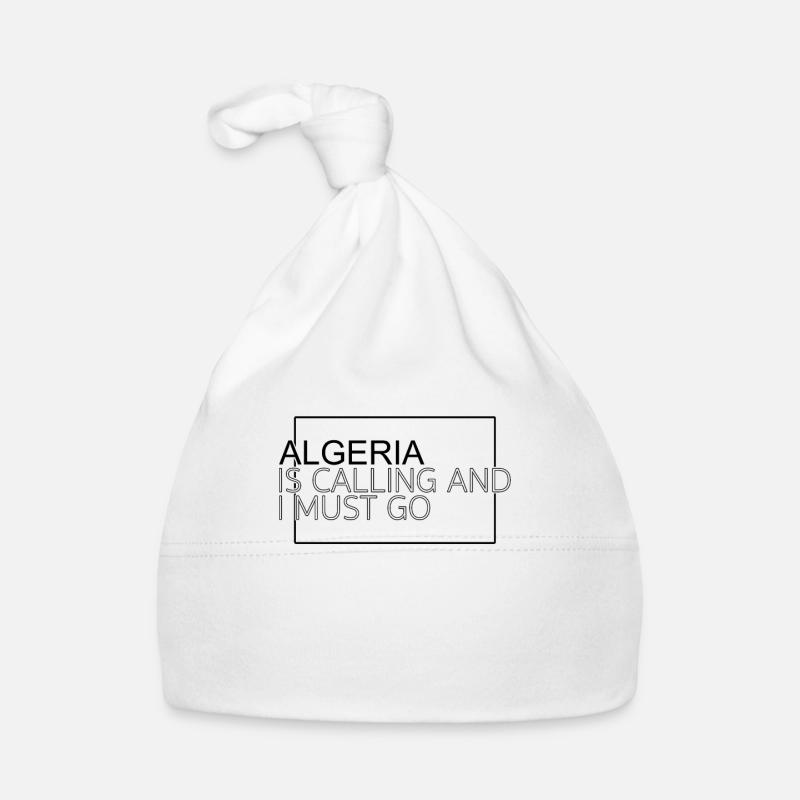 Algeria Slogan Organic Baby Cap