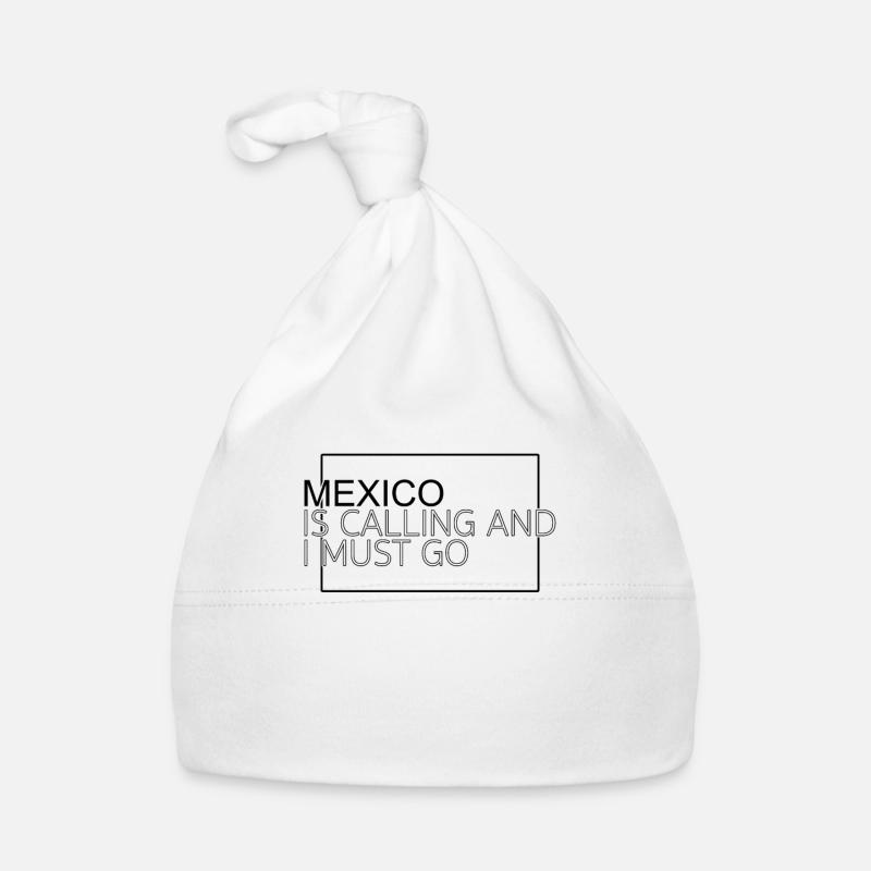 Mexiko Spruch Baby Bio-Mütze