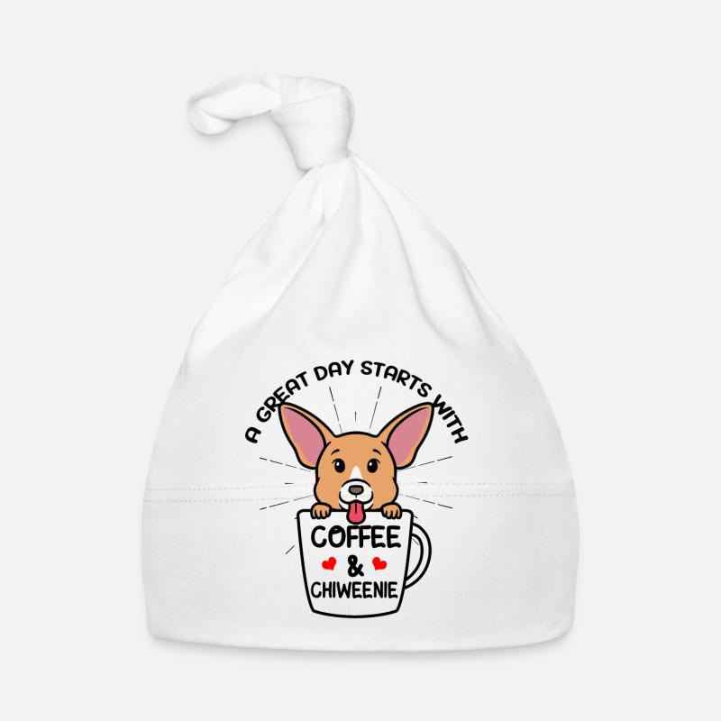 Chiweenie Chien Bonnet bio Bébé