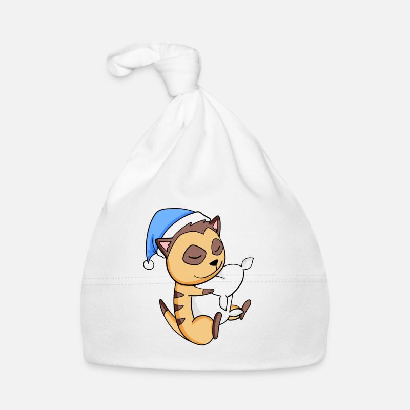 Suricate - Bonnet bio Bébé - blanc