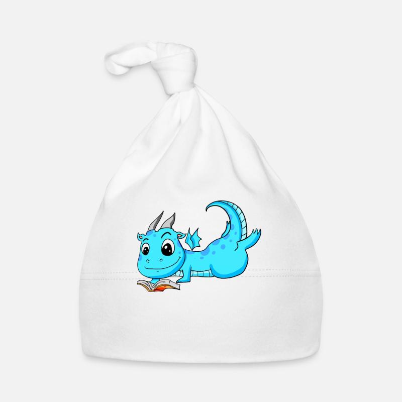 Bücher Drache Drachen Baby Bio-Mütze