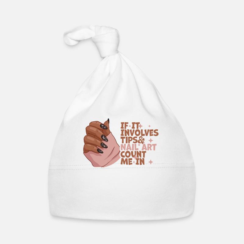 If It Involves Tips and Nailart Baby Bio-Mütze