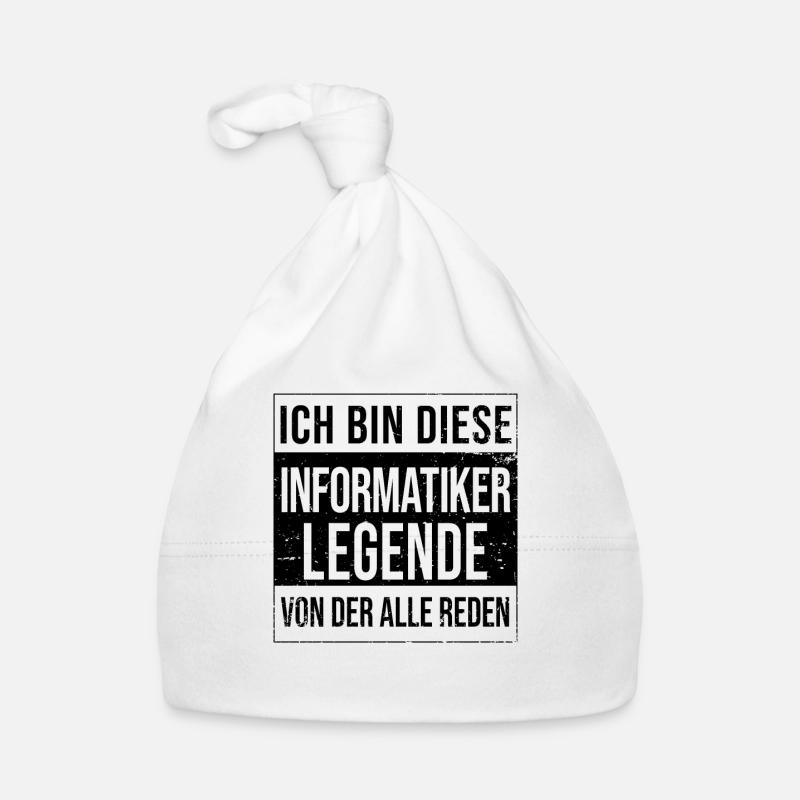 Programmierer Geburtstag geboren Legende Baby Bio-Mütze