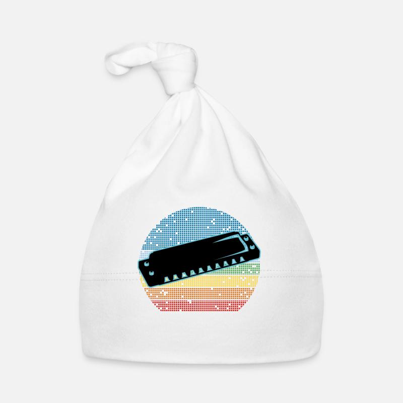 Mundharmonika Baby Bio-Mütze