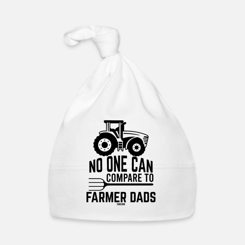 Farmer Dad Acker Bauer Geschenk Baby Bio-Mütze