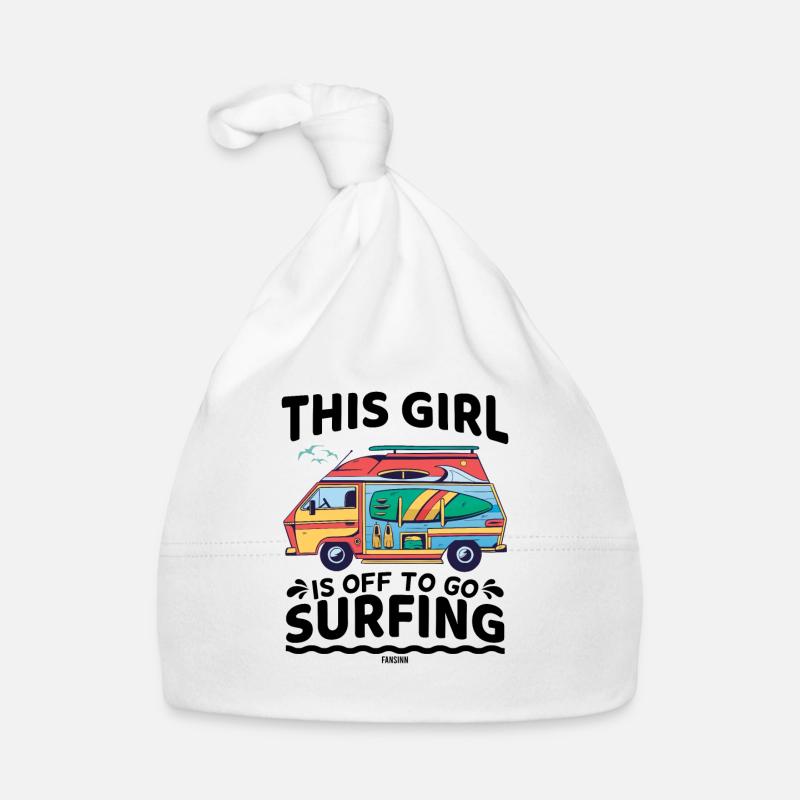 Surf Filles SUP Camping Bonnet bio Bébé