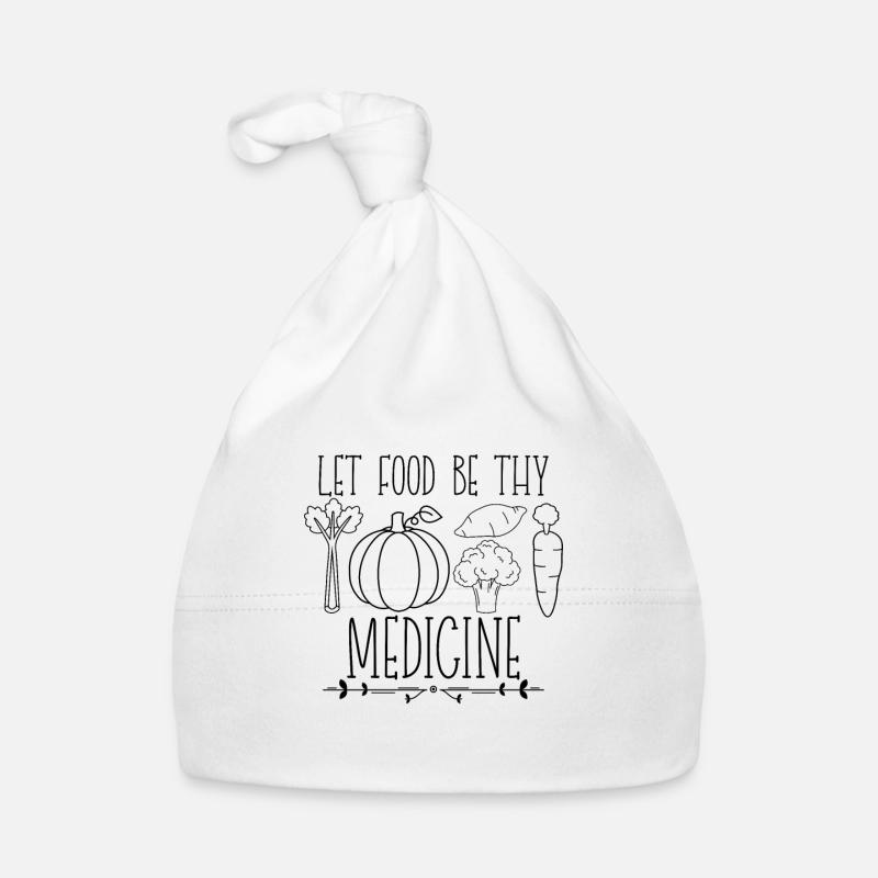 Let Food Be Thy Vegan Chef Chefs végétaliens à base de plantes Bonnet bio Bébé