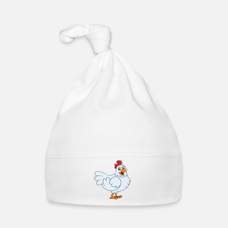 Chickens Make Me Happy Humans Make My Head Hurt Organic Baby Cap