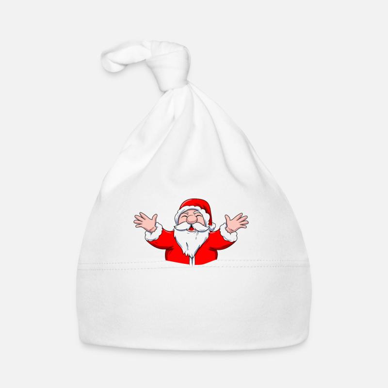 Weihnachtsmann Xmas Baby Bio-Mütze