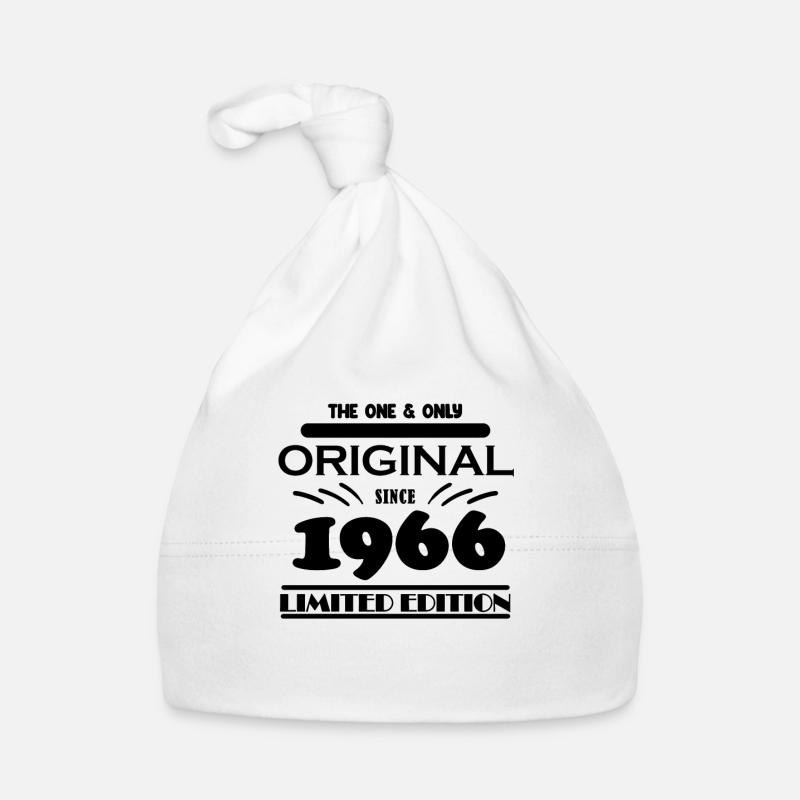 1966 - Année de construction 1966 - Naissance 1966 Bonnet bio Bébé