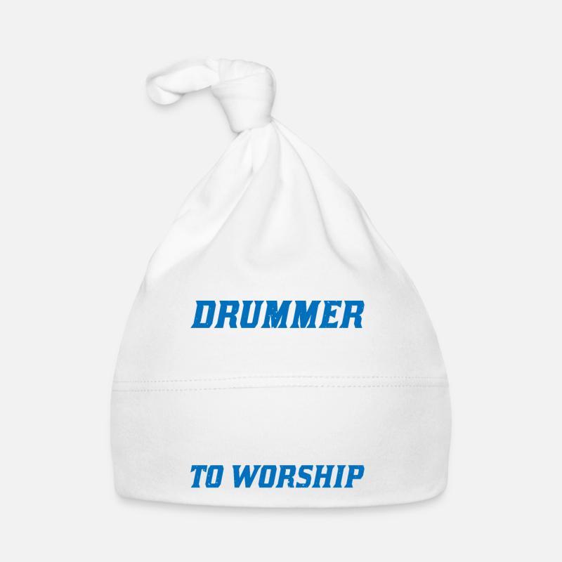 Je suis un batteur créé pour adorer Bonnet bio Bébé