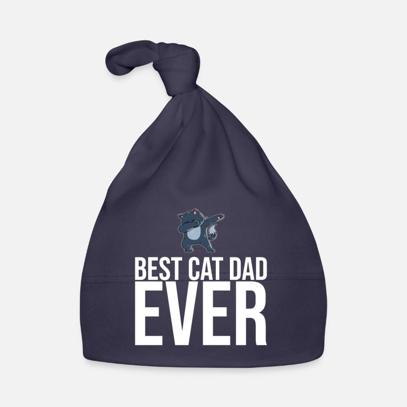 Dabbing Cat Funny Cat Bonnet bio Bébé