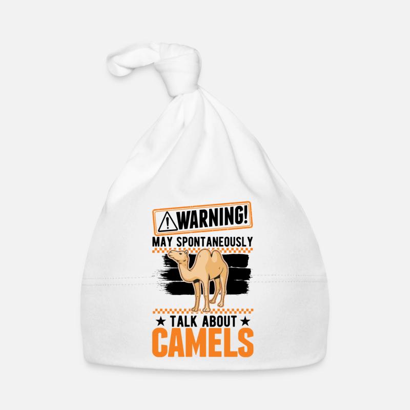 Warnung Kamel Dromedar Camel Großkamel Baby Bio-Mütze