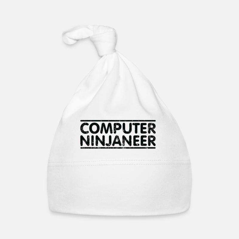 Ninjaneer - Computeringenieur Baby Bio-Mütze