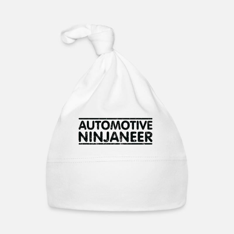 Ninjaneer - Automotive Engineer Organic Baby Cap