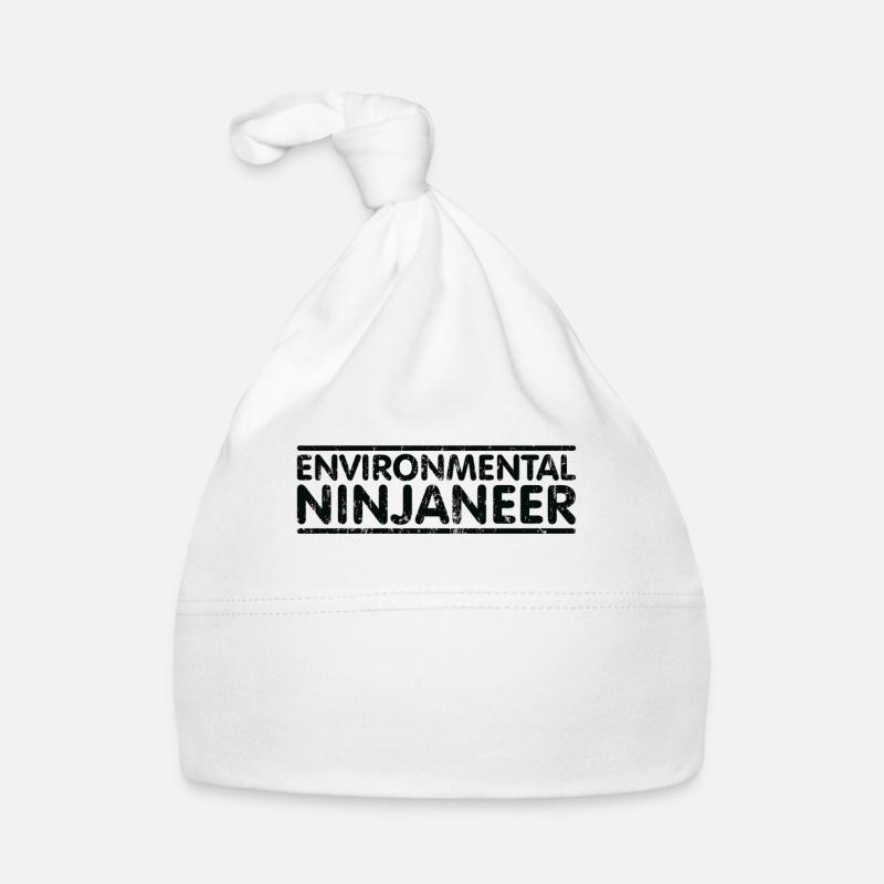 Ninjaneer - Environmental Engineer Organic Baby Cap