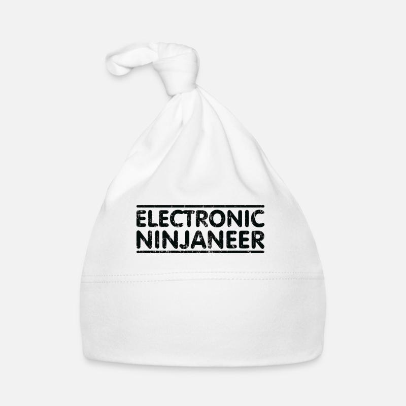 Ninjaneer - Electronic Engineer Organic Baby Cap