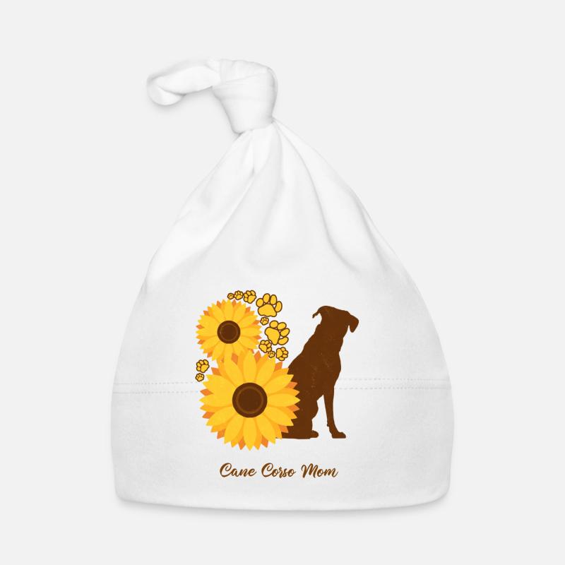 Sunflower Mother - Cane Corso Organic Baby Cap