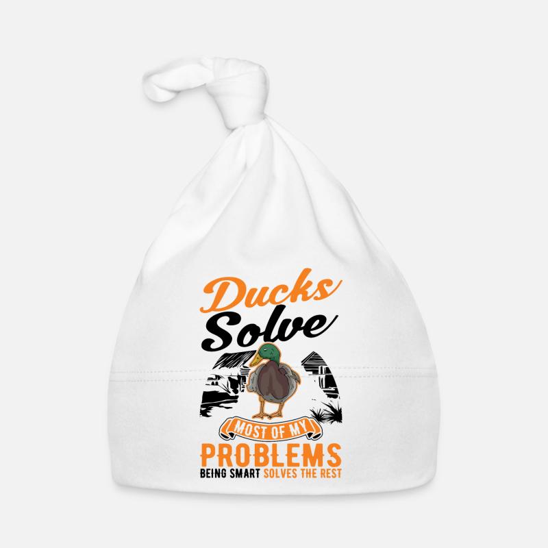 Duck Gift Duck Duck Breeder Bonnet bio Bébé
