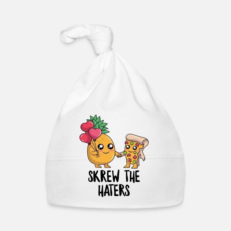Pizza hawaïenne mignonne Pizza Funny Pizza Ananas Kawaii Bonnet bio Bébé