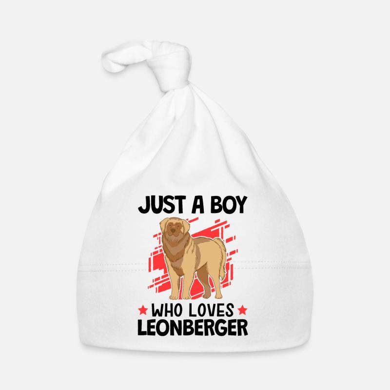Nur ein Junge der Leonberger liebt Leonberger Baby Bio-Mütze