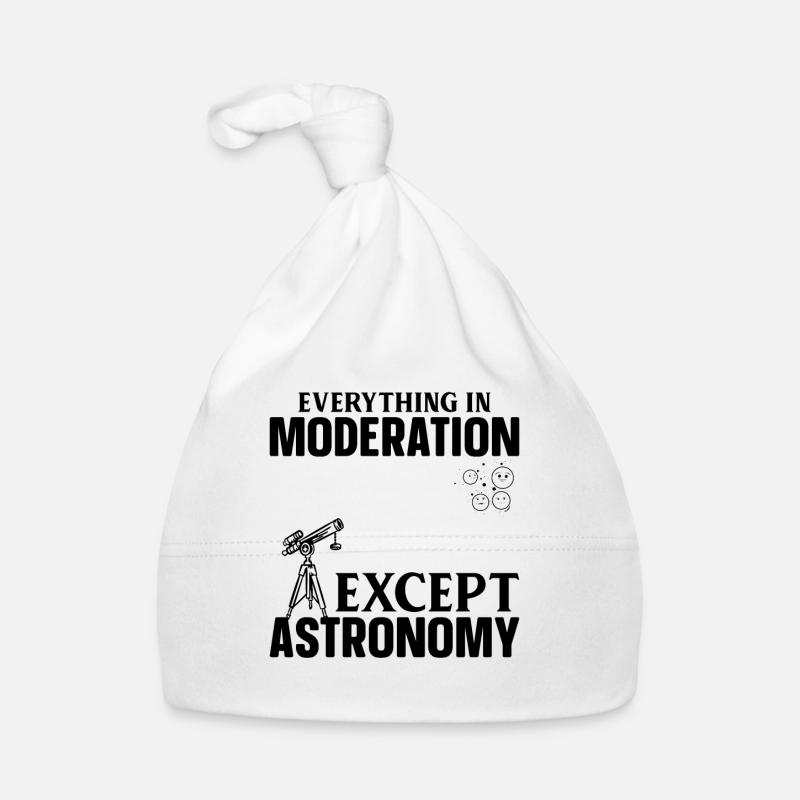 Solar System Everything In Moderation Except Astro Organic Baby Cap