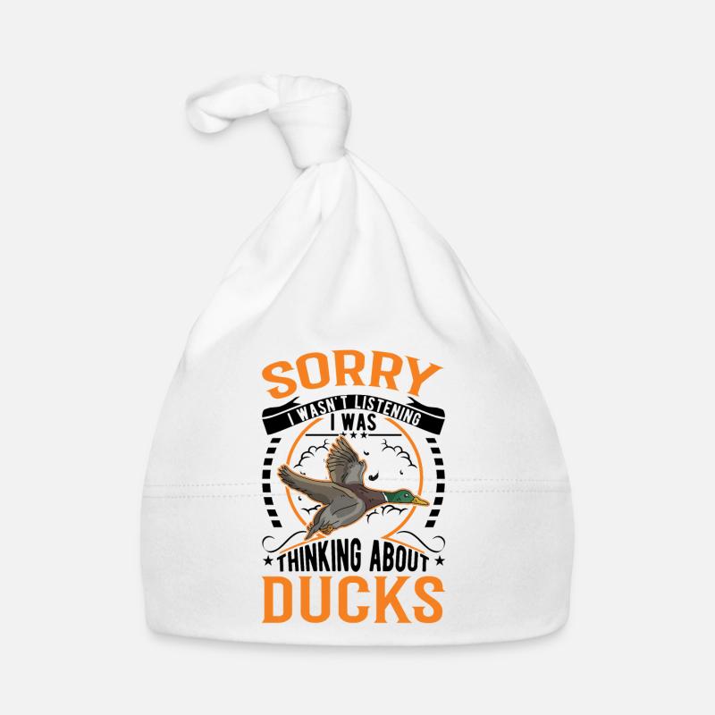 Enten Geschenk Duck Entenzüchter Baby Bio-Mütze