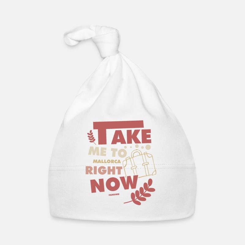 Take me to Mallorca Organic Baby Cap