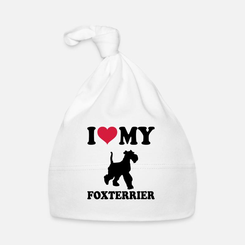 Fox terrier Organic Baby Cap