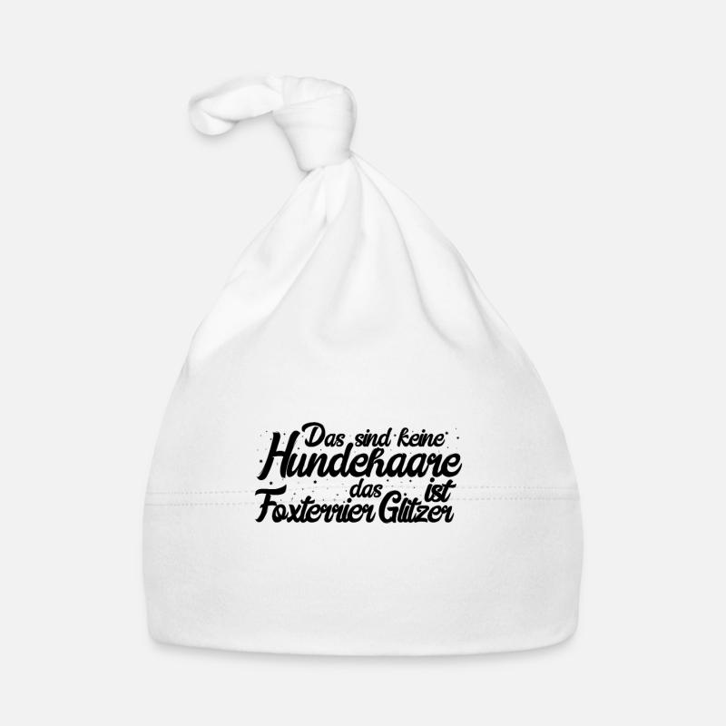 Foxterrier Baby Bio-Mütze