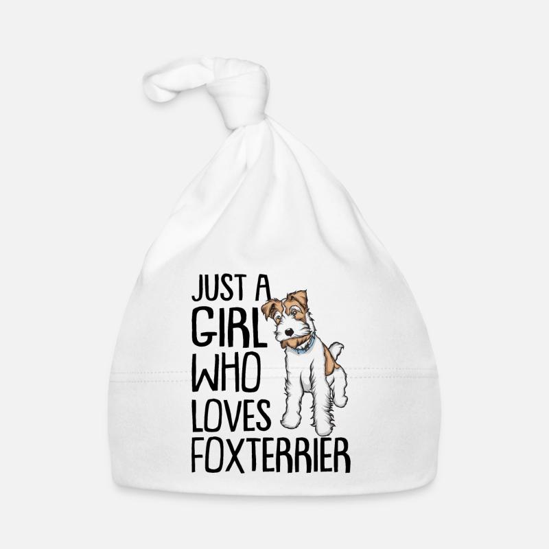 Fox terrier Organic Baby Cap