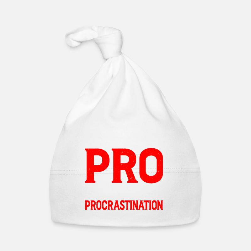 I Put The Pro In Procrastination 13 Baby Bio-Mütze