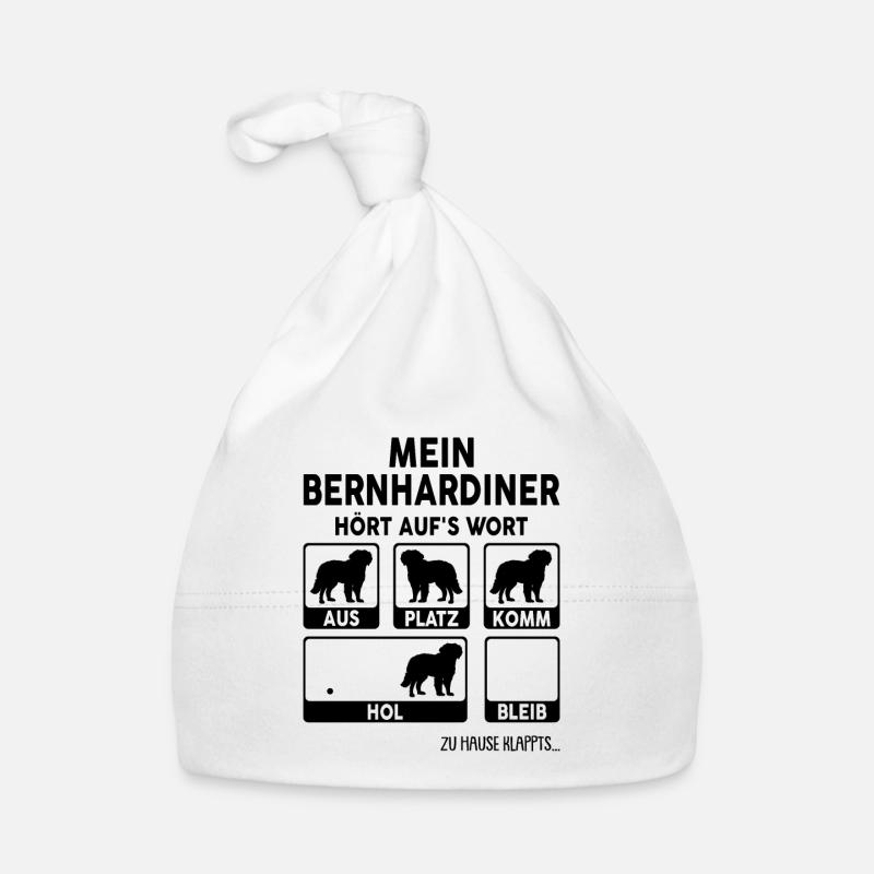 Bernhardiner Baby Bio-Mütze