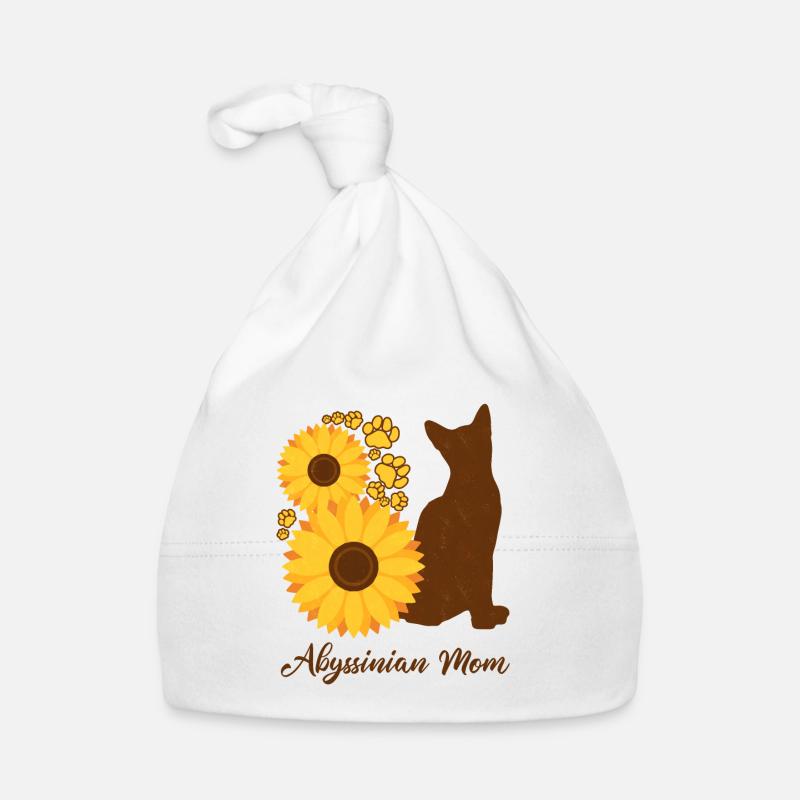 Mère Tournesol - Chat Abyssin Bonnet bio Bébé