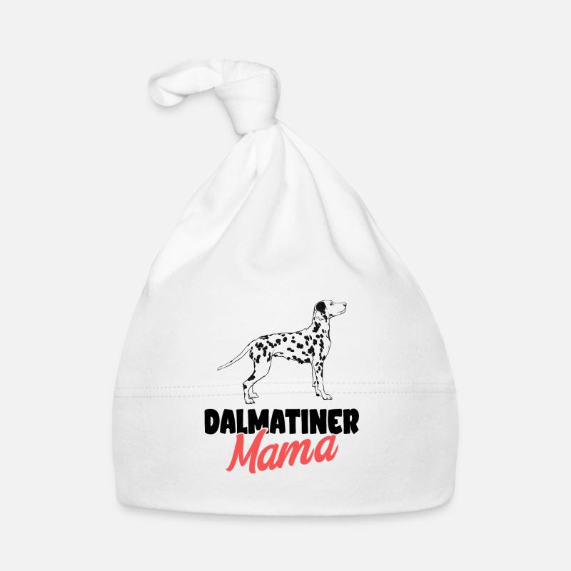 Dalmatiner - Baby Bio-Mütze - Weiß