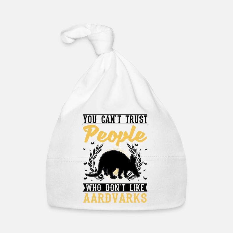 Erdferkel Geschenk Aardvark Baby Bio-Mütze