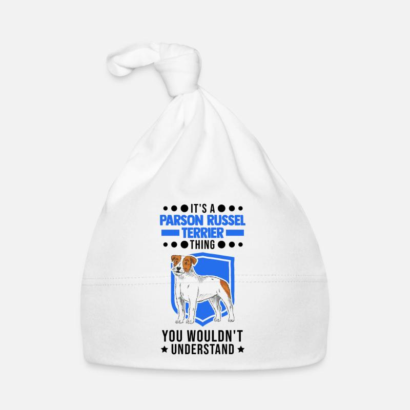 Parson Russell Terrier Ding Baby Bio-Mütze