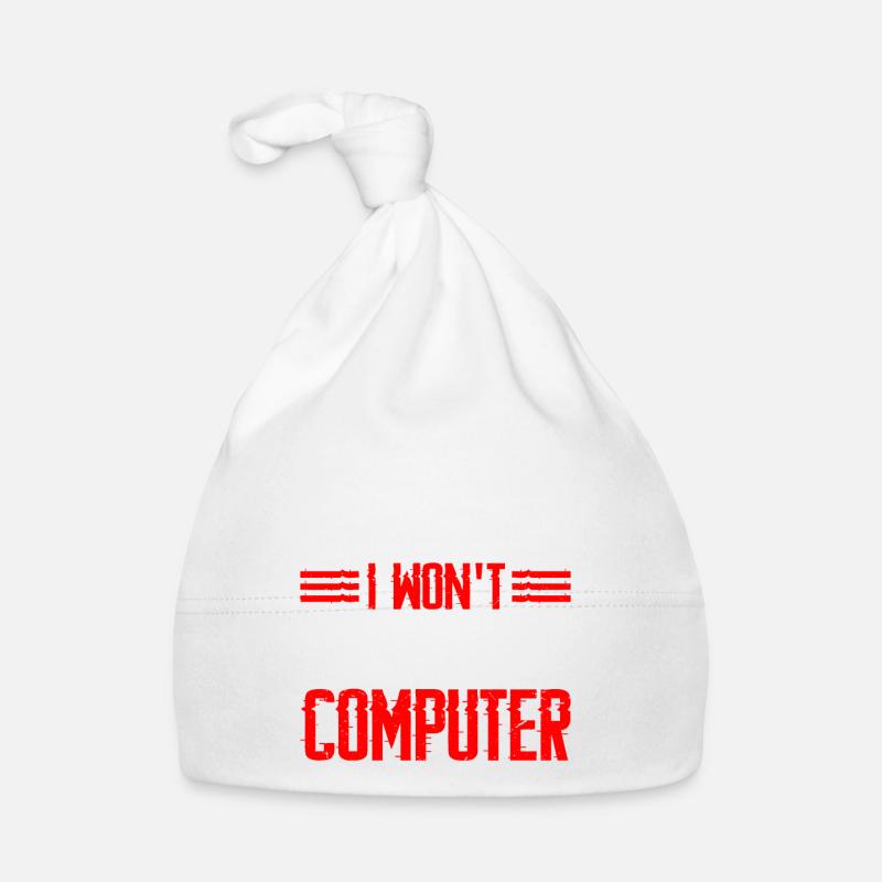 No, I won't fix your computer 12 Organic Baby Cap