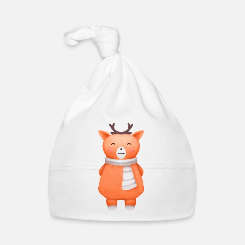 Cerf doux Bonnet bio Bébé